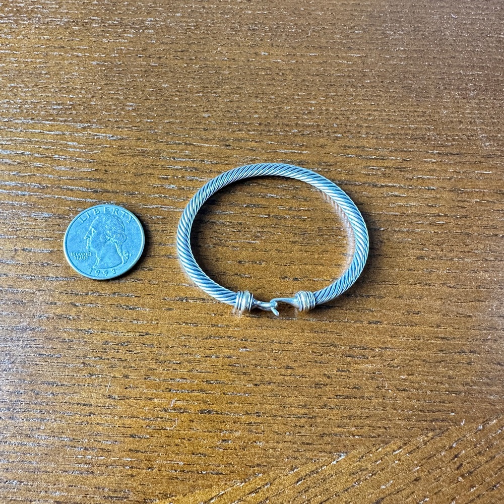 David Yurman Buckle Classic Cable Bracelet - Picture 14 of 14